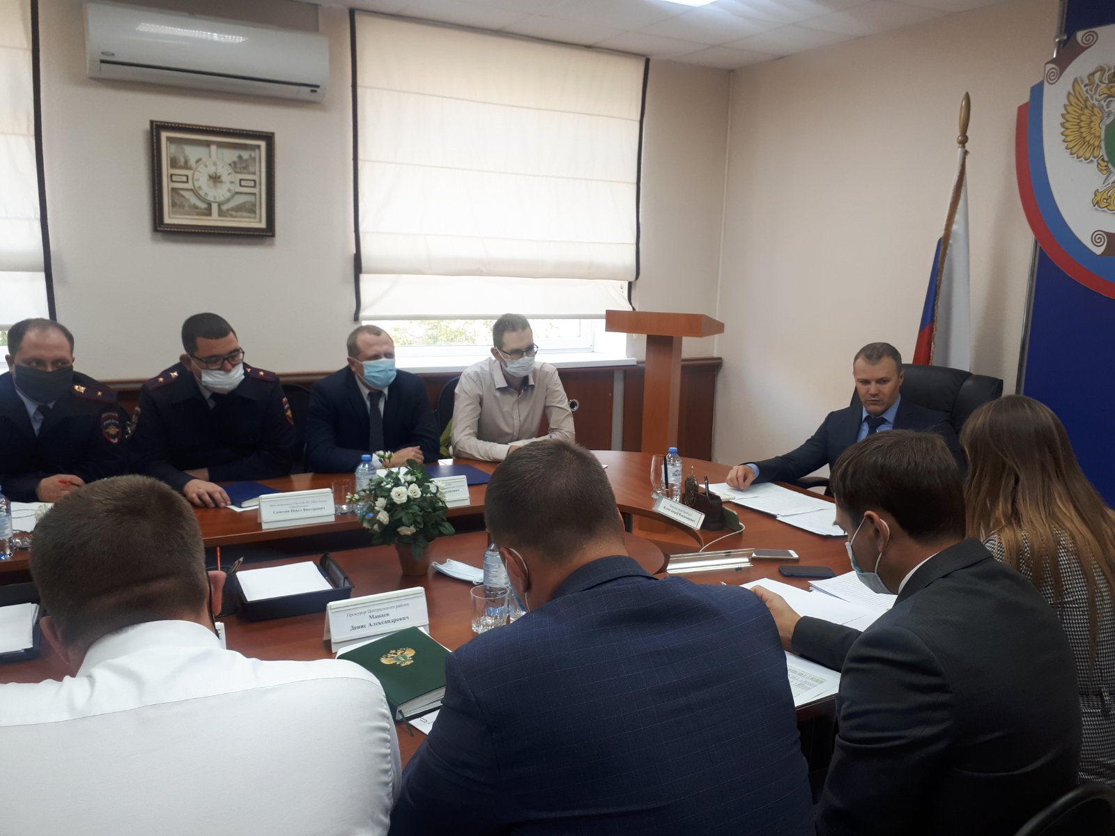 Заседание межведомственной рабочей группы в сфере ЖКХ при прокуратуре г.Оренбурга.