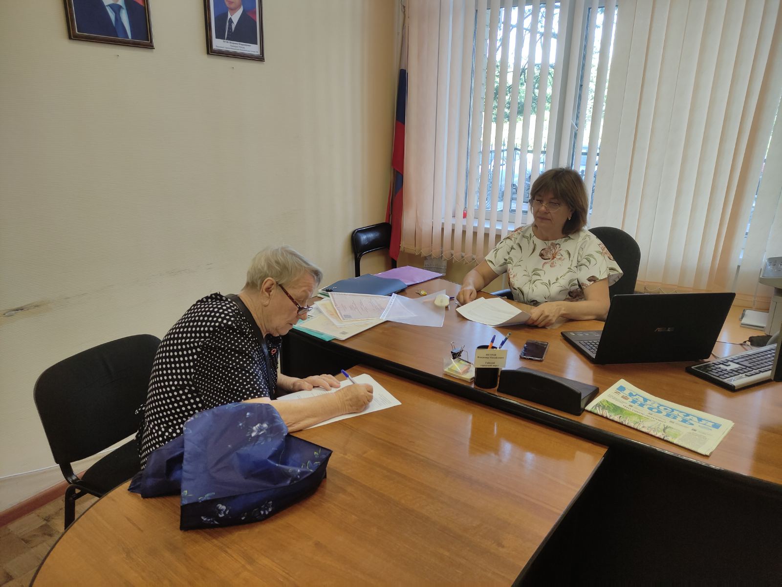 Проведен выездной прием в Гае.