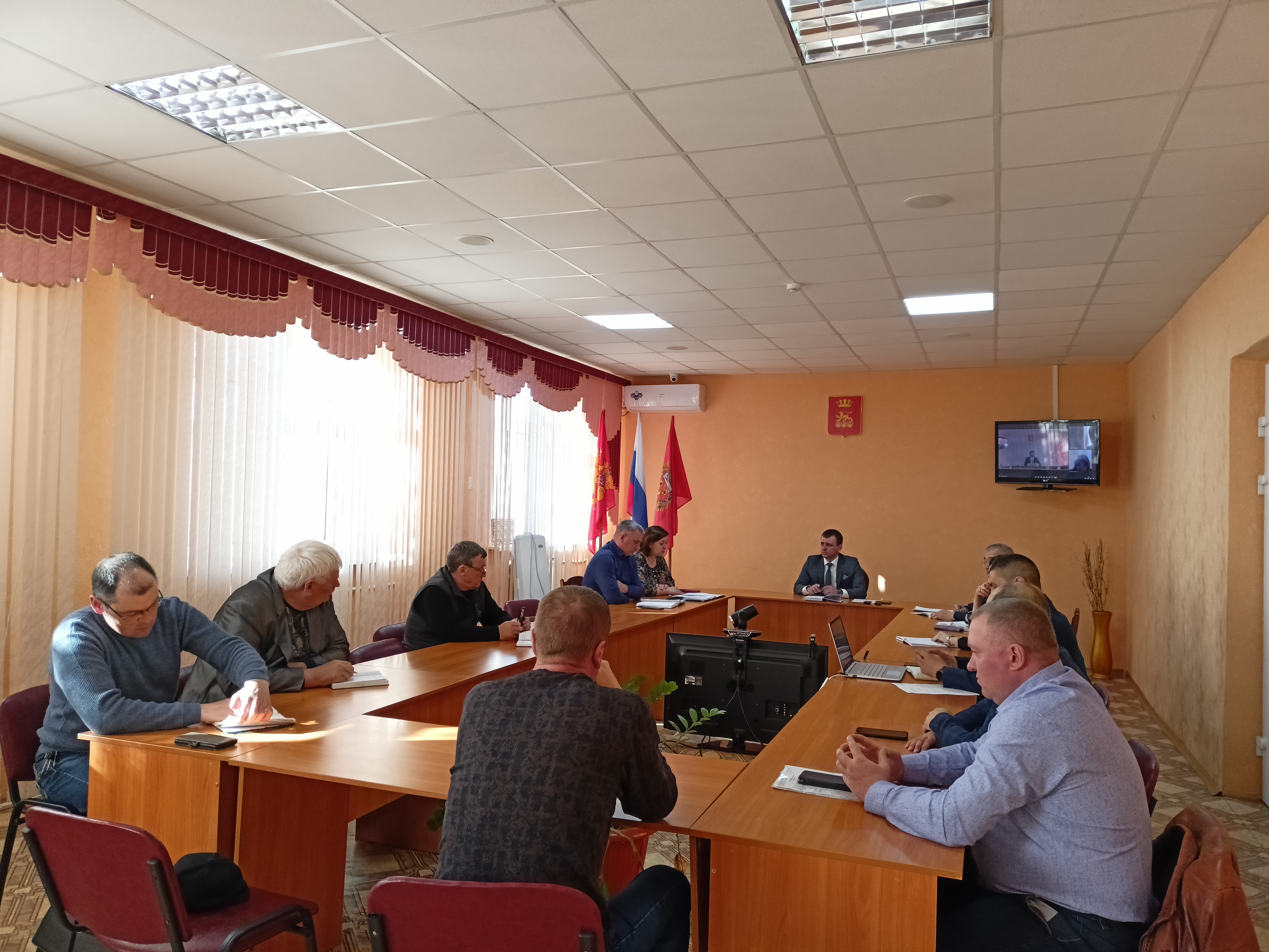 Рабочий  выезд в Кваркенский район.
